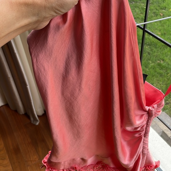 Smythe 2 piece peach dress. - Picture 9 of 9